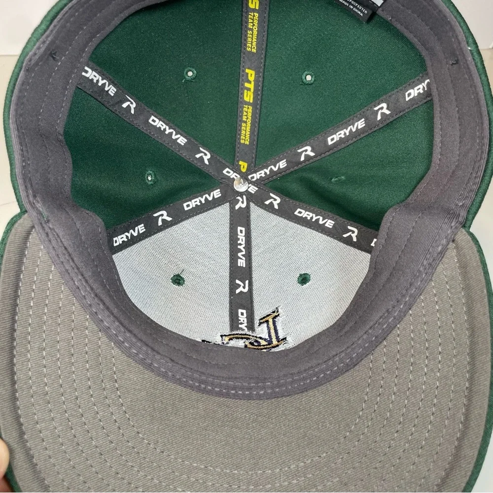 🧢 Forest Green Snapback Hat – Embroidered Logo Vibes 🌲​